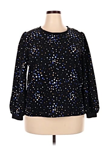 POPSUGAR Long Sleeve Blouse (view 1)