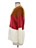 American Eagle Outfitters Color Block Red Pullover Sweater Size XXS - photo 5