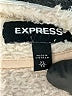 Express 100% Polyester Tan Faux Fur Jacket Size XL - photo 6