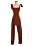 Shein Solid Brown Jumpsuit Size 2 - photo 1