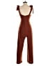 Shein Solid Brown Jumpsuit Size 2 - photo 2