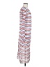 Buffalo by David Bitton Stripes White Casual Dress Size M - photo 4
