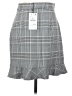 Zara Plaid Gray Casual Skirt Size S - photo 2