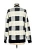 Cyrus Checkered-gingham Gray Cardigan Size M - photo 2