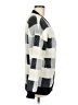 Cyrus Checkered-gingham Gray Cardigan Size M - photo 4