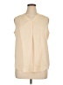 Que Zhu Ivory Sleeveless Blouse Size XL - photo 1