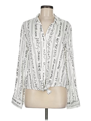 FB Sister Long Sleeve Blouse (view 1)