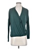 Cotton On Teal Long Sleeve Blouse Size S - photo 1