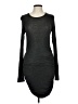 Dolan Solid Gray Casual Dress Size L - photo 1