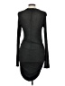 Dolan Solid Gray Casual Dress Size L - photo 2