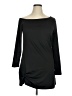 Unbranded Solid Black Casual Dress Size L - photo 1