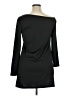 Unbranded Solid Black Casual Dress Size L - photo 2