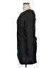 Unbranded Solid Black Casual Dress Size L - photo 5