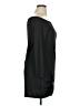 Unbranded Solid Black Casual Dress Size L - photo 4