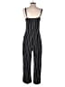 Assorted Brands Stripes Black Jumpsuit Size L - photo 2