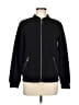 DressBarn Sunday Argyle Black Track Jacket Size M - photo 1