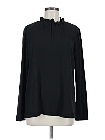 Ann Taylor Long Sleeve Blouse (view 1)