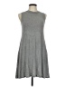 Elan Solid Gray Casual Dress Size M - photo 1