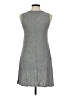 Elan Solid Gray Casual Dress Size M - photo 2