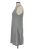 Elan Solid Gray Casual Dress Size M - photo 5