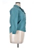 Unbranded Teal 3/4 Sleeve Button-Down Shirt Size XL - photo 4
