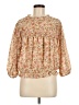 Industry Tan 3/4 Sleeve Blouse Size M - photo 1