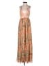 Rococo Sand 100% Polyester Floral Orange Casual Dress Size XS - photo 1