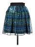 Romeo & Juliet Couture 100% Polyester Paisley Blue Casual Skirt Size S - photo 2