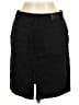 Chaps Solid Black Denim Skirt Size 6 - photo 2