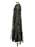 H&M 100% Polyester Green Cocktail Dress Size 0 - photo 5