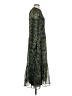 H&M 100% Polyester Green Cocktail Dress Size 0 - photo 4