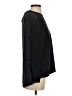 Cos 100% Silk Black Blue Long Sleeve Top Size XS - photo 4