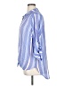 Fred David Stripes Blue 3/4 Sleeve Button-Down Shirt Size 1X - photo 5