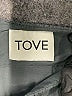 TOVE Solid Black Gray Formal Skirt Size EU (FR) 34 / US 2 - photo 3