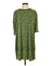 ASOS Design 100% Polyester Print Green Casual Dress Size 4 - photo 1