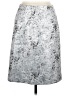 Ellen Tracy Metallic Silver Formal Skirt Size 10 - photo 1