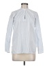 Everlane 100% Cotton Stripes White Long Sleeve Blouse Size 6 - photo 1