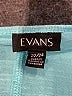 Evans 100% Viscose Teal Active T-Shirt Size 22 - 24 - photo 7