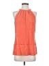 Ecru Orange Sleeveless Blouse Size S - photo 1