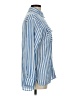 MSJ Stripes Blue Long Sleeve Button-Down Shirt Size M - photo 4