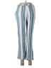 Escada 100% Cotton Stripes Blue Casual Pants Size S - photo 2