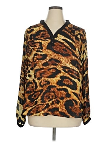 Sami & JO Long Sleeve Blouse (view 1)