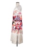 Soma Floral Ivory Cocktail Dress Size S - photo 5
