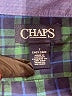 Chaps Plaid Green Long Sleeve Button-Down Shirt Size 7 - photo 3