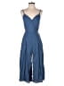 Harper Heritage Solid Blue Jumpsuit Size XS - photo 1