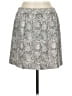 Dragonfly Paisley Silver Gray Casual Skirt Size L - photo 2
