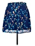 Socialite 100% Polyester Blue Casual Skirt Size S - photo 2