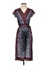 Assorted Brands Paisley Purple Casual Dress Size XXS - photo 1