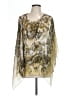 Style&Co 100% Polyester Gold 3/4 Sleeve Blouse Size L - photo 1