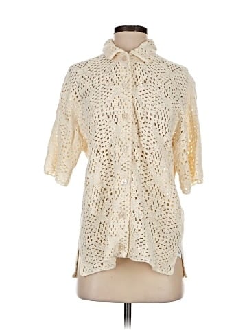 ALLSAINTS 3/4 Sleeve Button-Down Shirt (view 1)